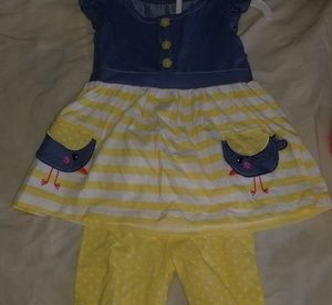 Nannette spring birdie set